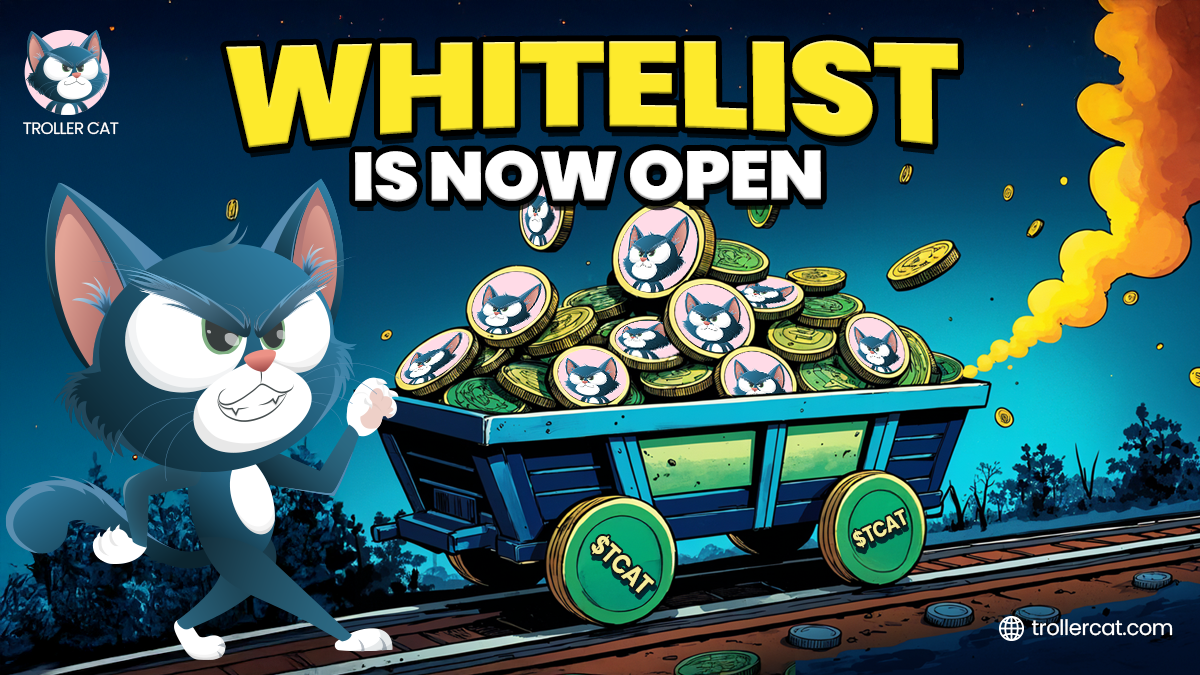 Troller Cat Whitelist Soars as AI Companions and GOHOME Struggle in Bearish Market