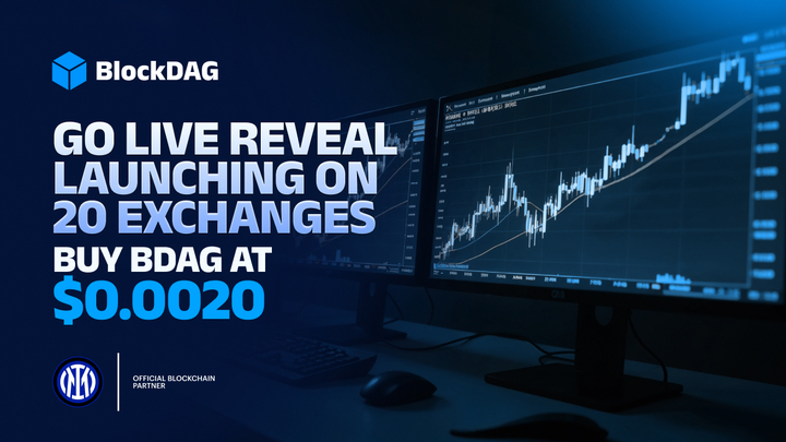 BlockDAG’s Go Live Reveal Nears, 5 CEXs Announced as DOGE & ADA Rally