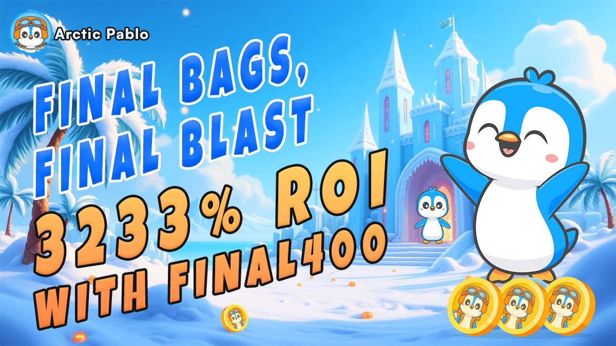 Arctic Pablo Coin’s $3.9M Presale Finale Unlocks 8,233% ROI Potential While TRON and Stellar Build Momentum