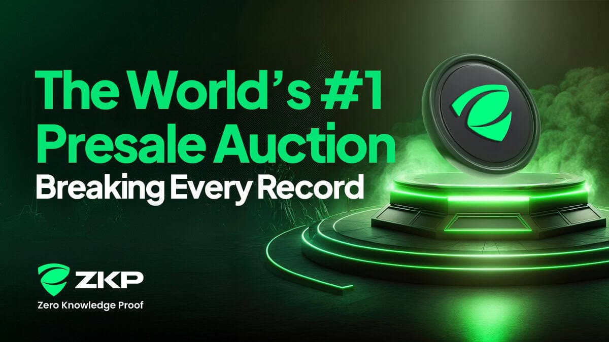 ZKP Draws Expert Praise for Its $1.7B Presale Auction as LINK and XRP Lag