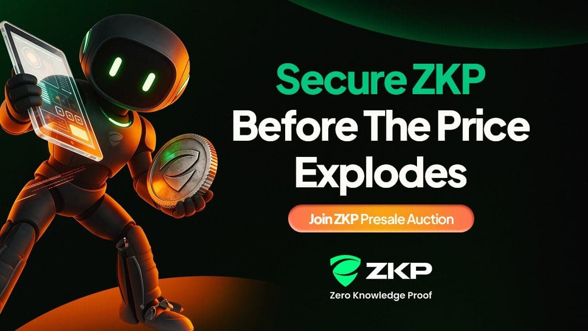 ZKP Crypto’s Presale Auction Could Net $1.7B, Research Reveals – Ethereum and Uniswap Investors are Buying in