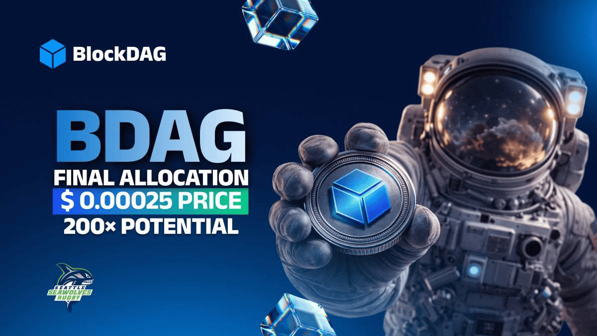 Crypto Whales Rush to BlockDAG as Price Could Explode 200× While BNB & XRP Slide