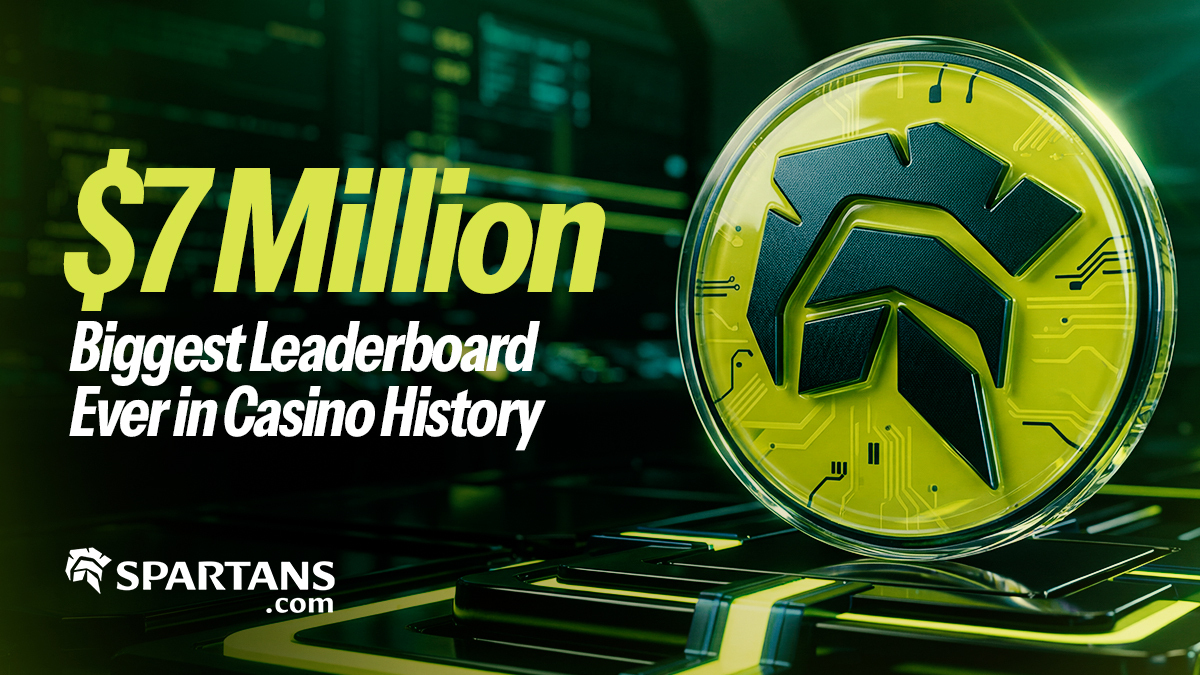 Spartans Casino Declares War on Stake, Shuffle, & Roobet With a $7 Million Leaderboard Nobody Can Match