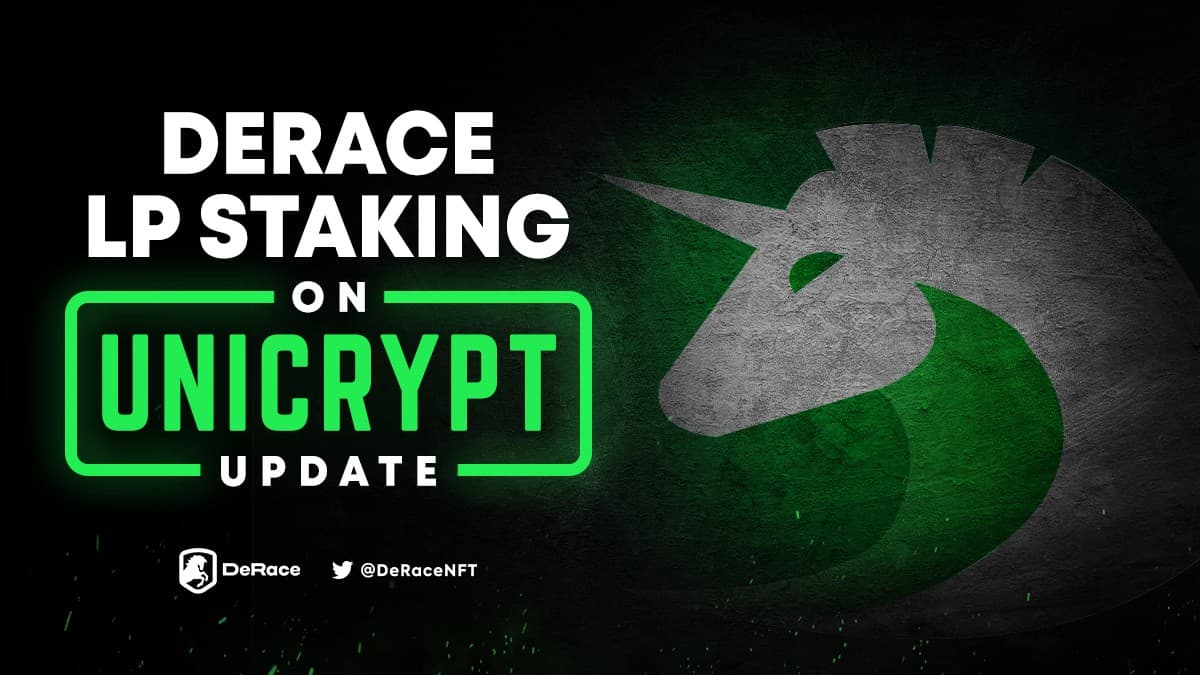 DeRace LP Staking Phase 2 update