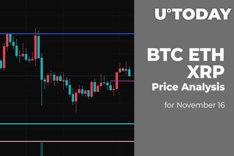 BTC, ETH and XRP Price Analysis for November 16