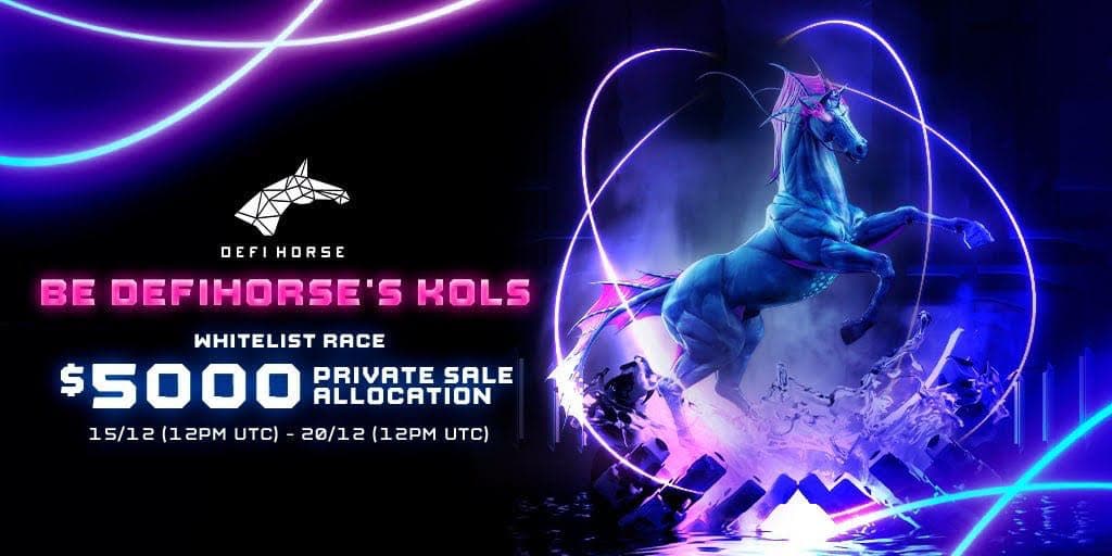 Hunt now for a unusual chance to multiply your fortune with a private sale with DeFiHorse