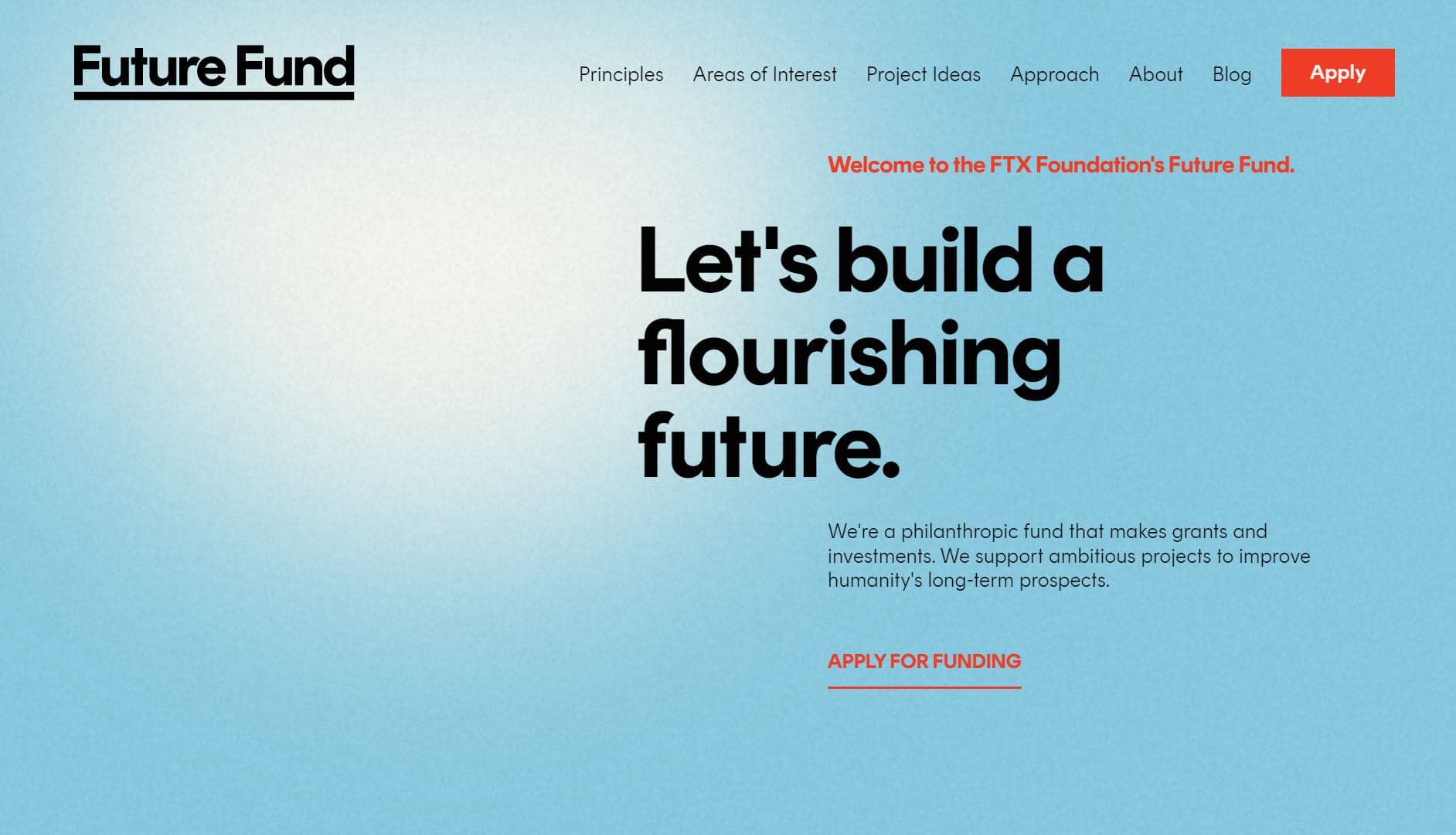 FTX Exchange Has Established A $ 1 Billion Fund To Invest In The "Future Of Mankind"
