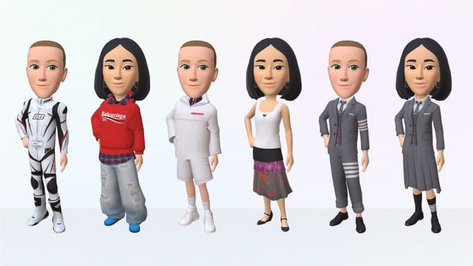 Meta collaborates with Balenciaga, Prada and Thom Browne to launch a digital fashion store