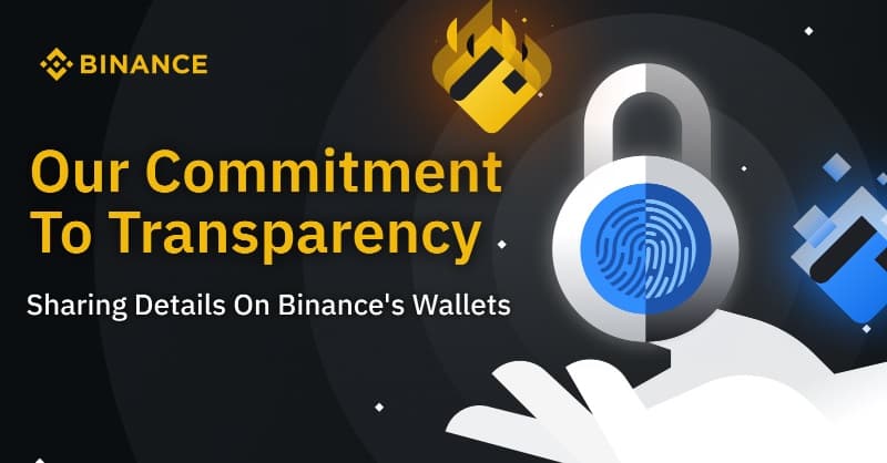 Binance "set the example," released proof of the customer's deposit