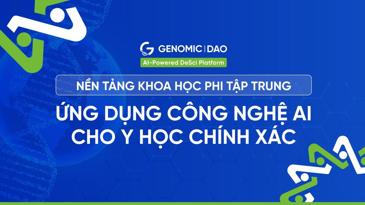 Genetica launches GenomicDAO, the "Precision Medicine" research and development platform.
