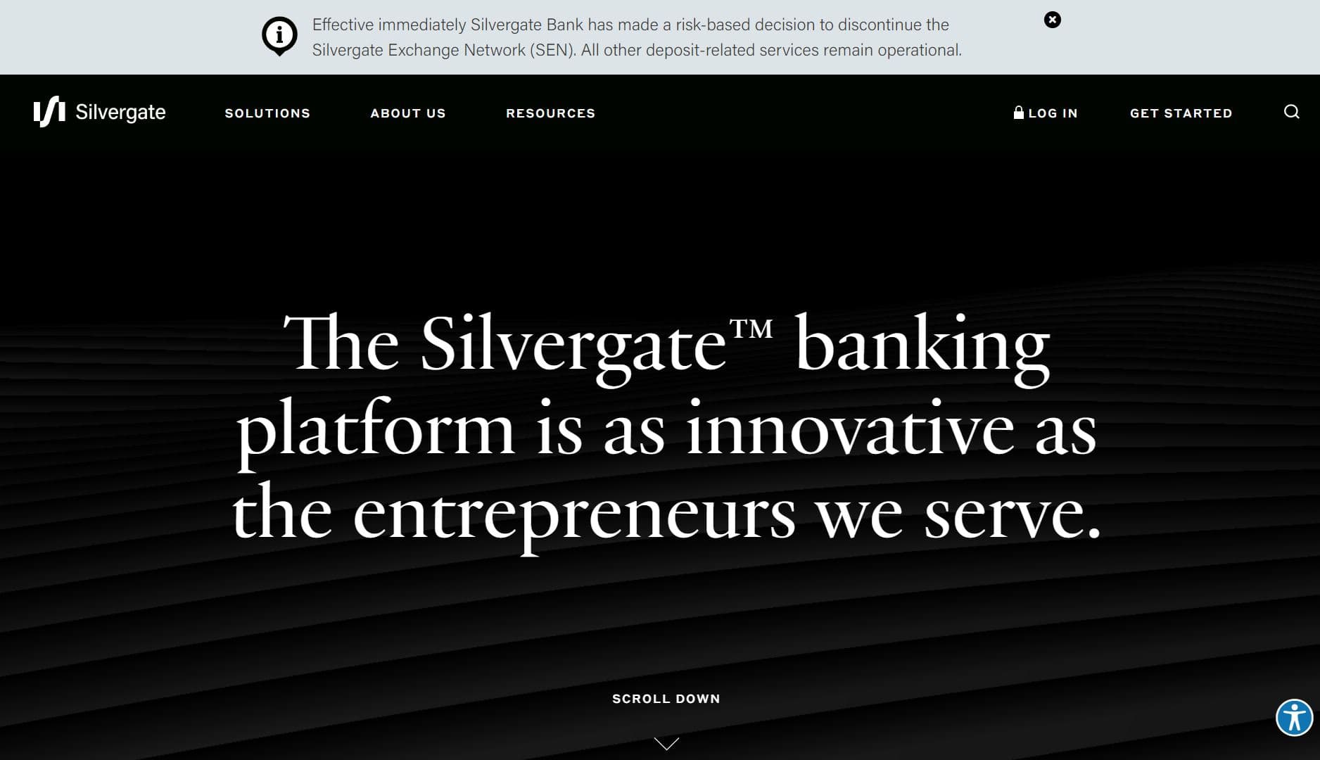 Silvergate Bank stops sending money to cryptocurrency exchanges