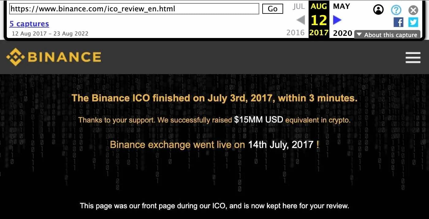 It has been revealed that Binance will only distribute 10% of the BNB promised during the 2017 ICO