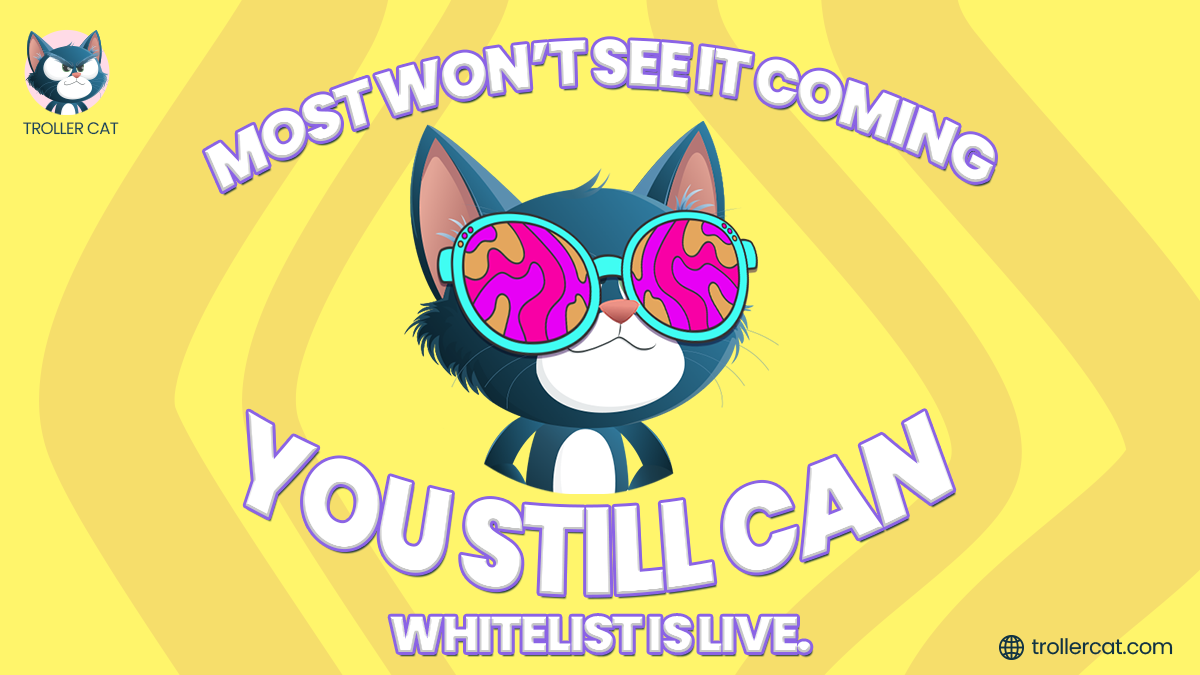 Troller Cat Woos Early Joiners as Popcat and Just a Chill Guy Gain Momentum