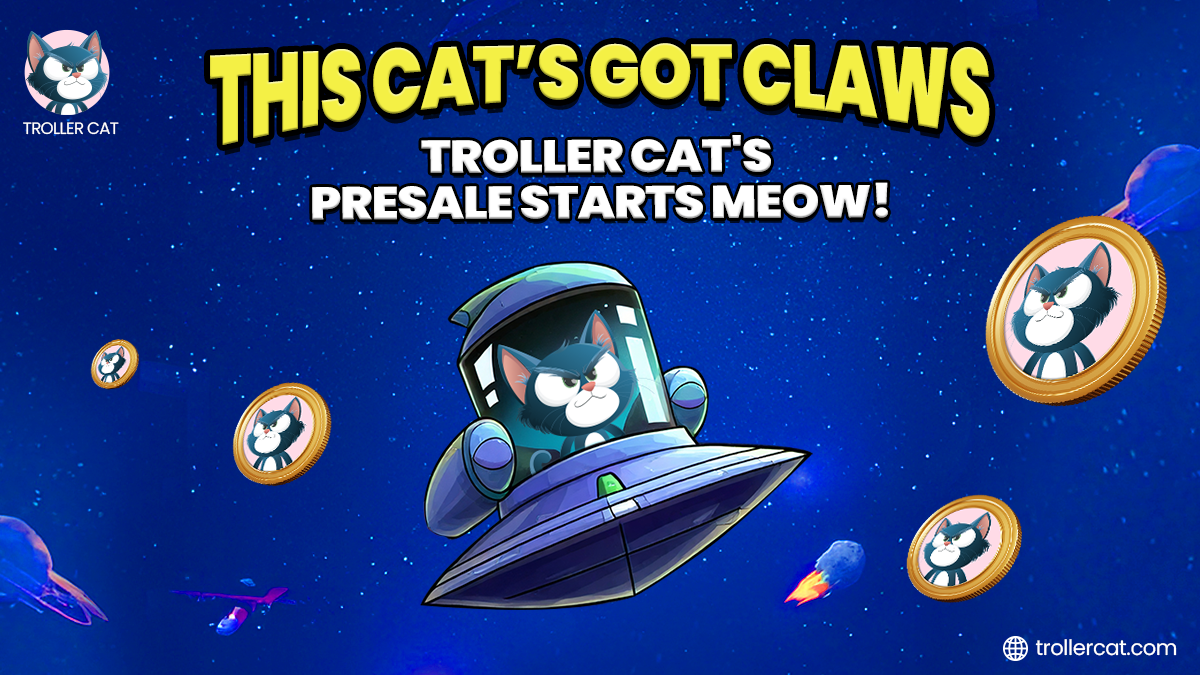 Troller Cat Presale Launches as Bonk and Comedian Bounce Back | Best 100x Crypto Alert