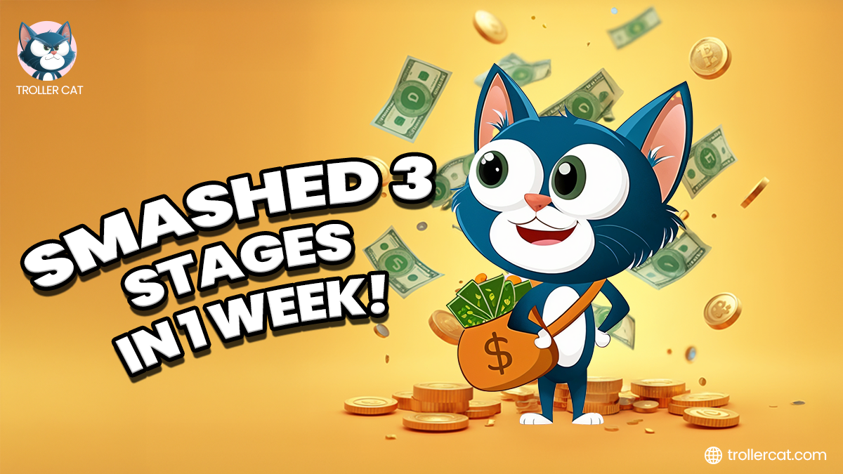 Top New Meme Coins: Troller Cat Eyes 6,000% ROI as Trump and Memecoin Shift