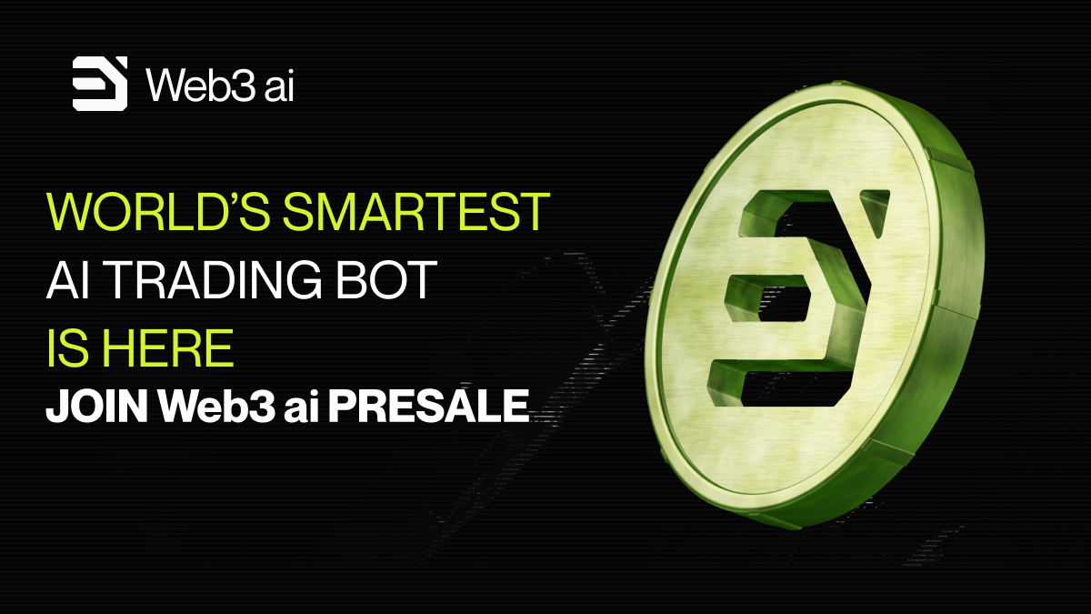 ADA Slows, TAO Drops, Web3 ai Nears $5M with $0.000383 Presale