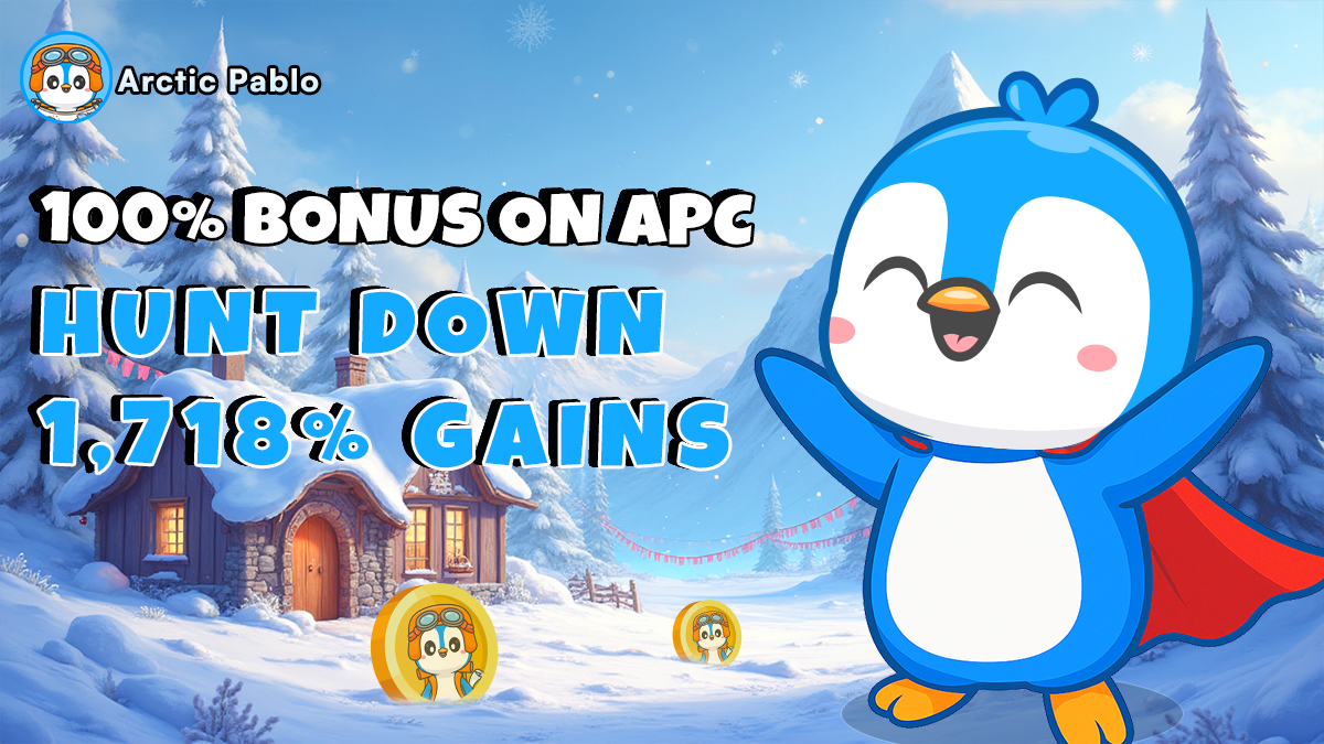 Whales Chase Arctic Pablo Coin Presale Gains With 66% APY and 200% Bonus as Pepe and Neiro Add Fuel to the Fire