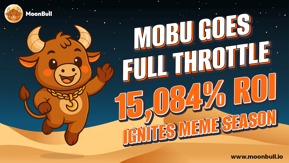 Brett’s Party Is Over? MoonBull Presale Numbers Prove It’s the Next Big 100x crypto Jackpot