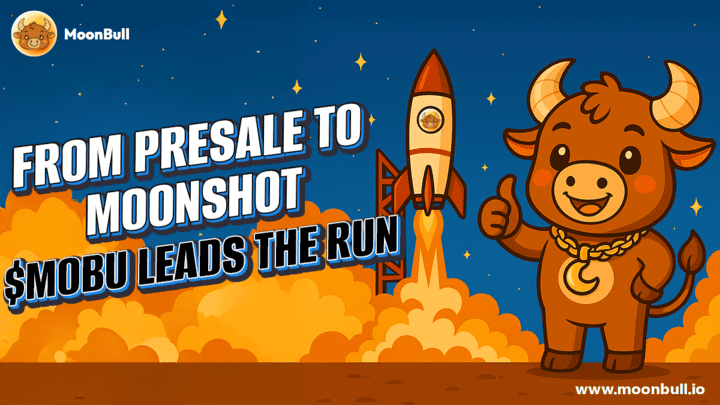 Monero (XMR) Eyes $484.44 Target, Bitcoin (BTC) Corrects Below $122K, and MoonBull ($MOBU) Presale Becomes Top Crypto to Buy in 2025