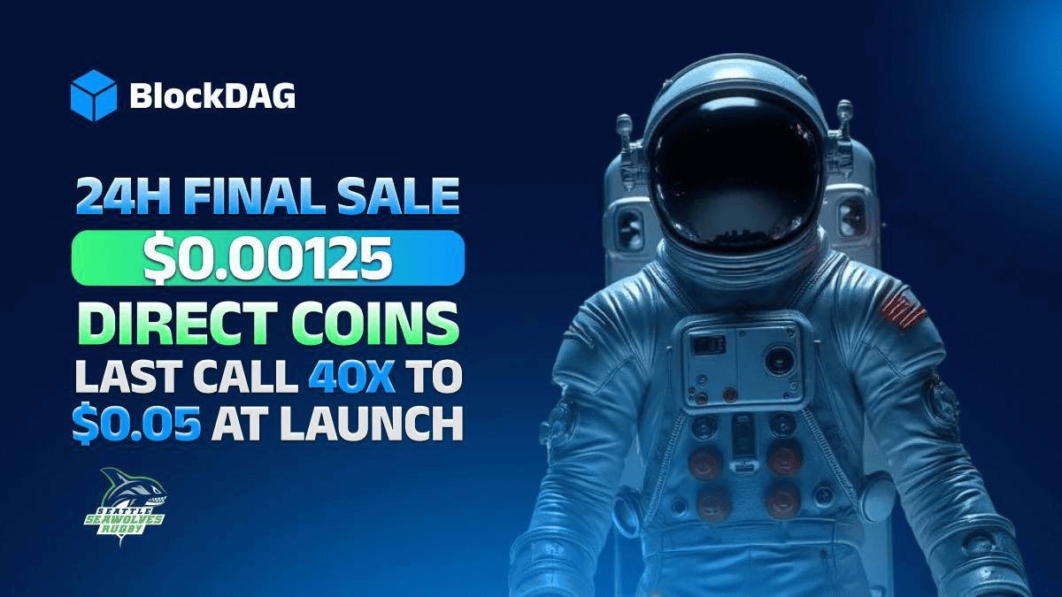 Only 24 Hours Left For BlockDAG’s $0.00125 Direct Sale! Toncoin & Litecoin Face Continued Selling Pressure